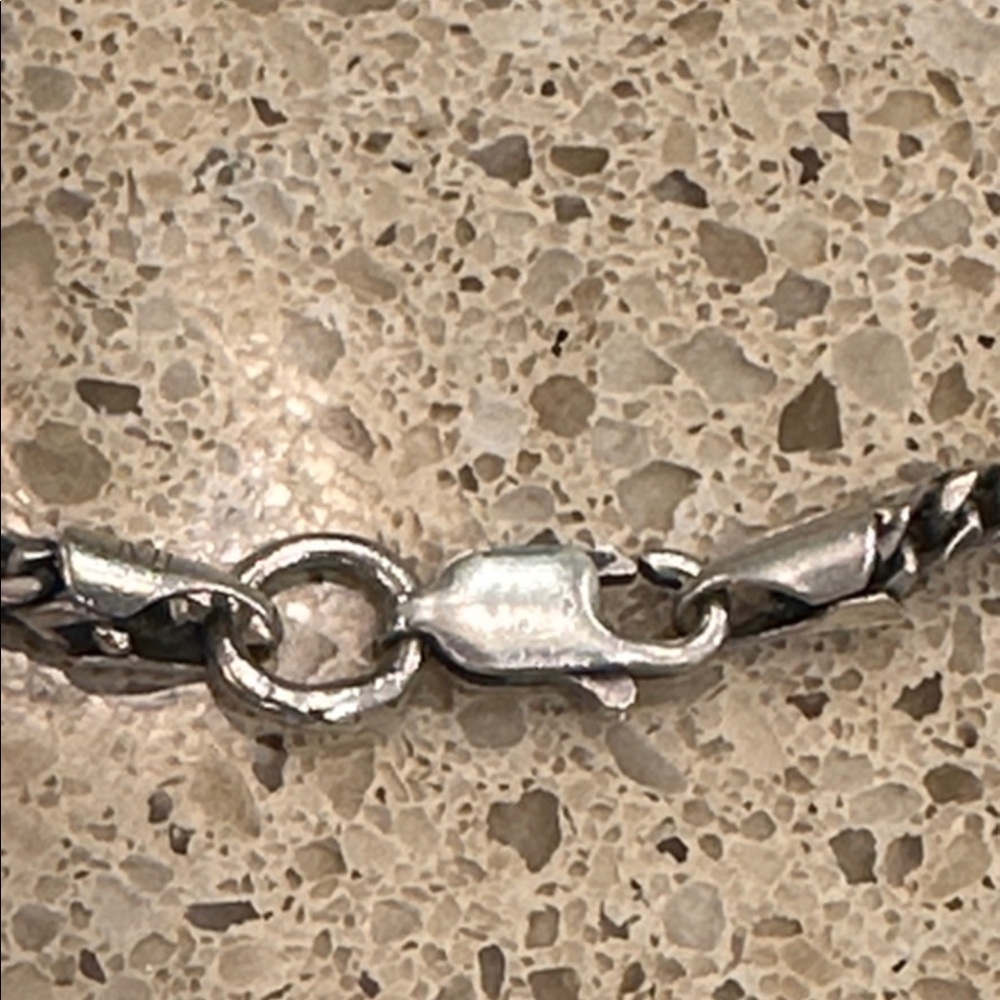 Men's Silver Wheat chain - Picture 7 of 7